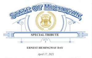 Read more about the article April 17 Named “Ernest Hemingway Day” in Michigan