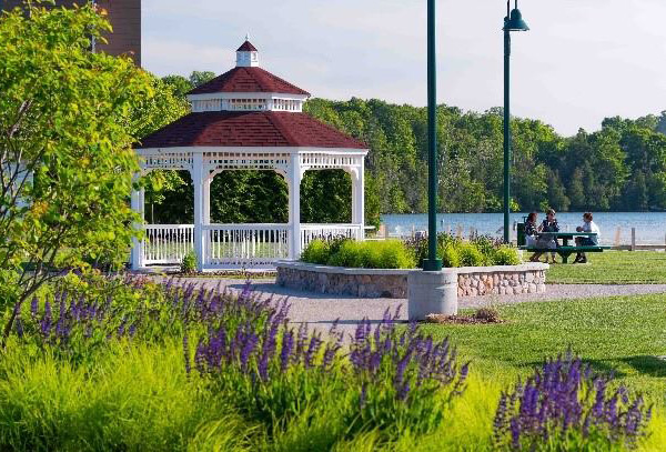 gazebo in walloon lake, mi