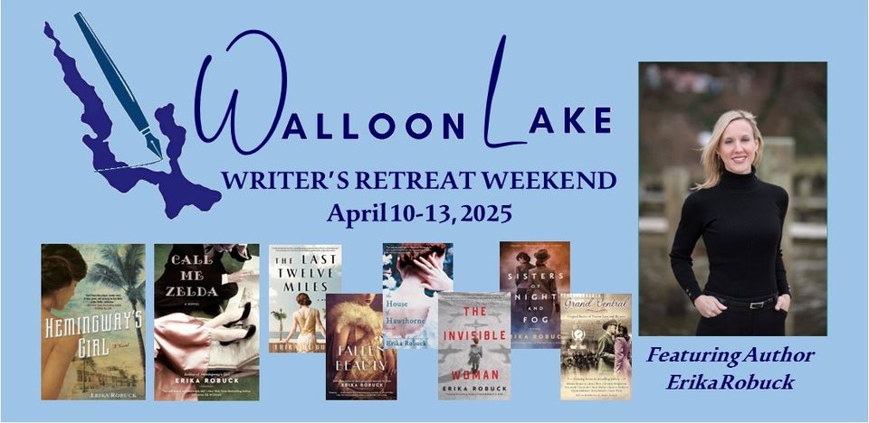 You are currently viewing Award-winning Author Erika Robuck to Lead 4th Annual Walloon Lake Writer’s Retreat